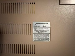 Commodore 64 Retro Computer With Command Overlay Strip PSU & Registration