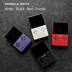 TrimUI Brick Red Open Source Handheld Game Console with 64GB