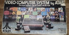 Atari 2600 Video Computer System Console With Power Cord In Original Box