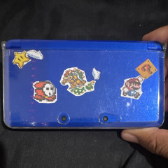 Nintendo 3DS Blue 3D Capable Handheld Console CTR-001(USA) w/ Charger Cable