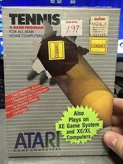 Atari HOME COMPUTER Video TENNIS TV CONSOLE ARCADE GAME 1987 *BRAND NEW SEALED*