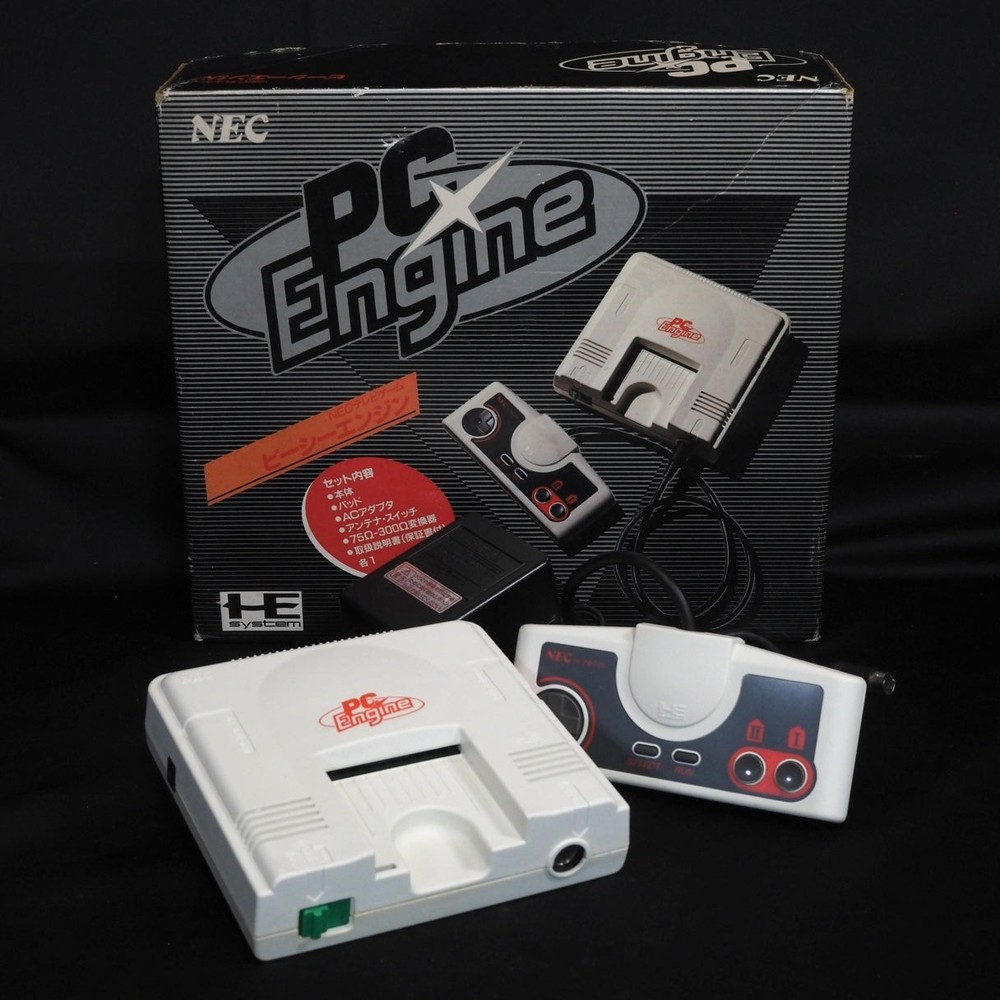 PC Engine Console system PI-TG001 NTSC-J Boxed NEC Tested Working For HuCARD