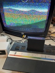 Atari 2600 Jr. Retro Rainbow Game System Console Only – Tested, See Description
