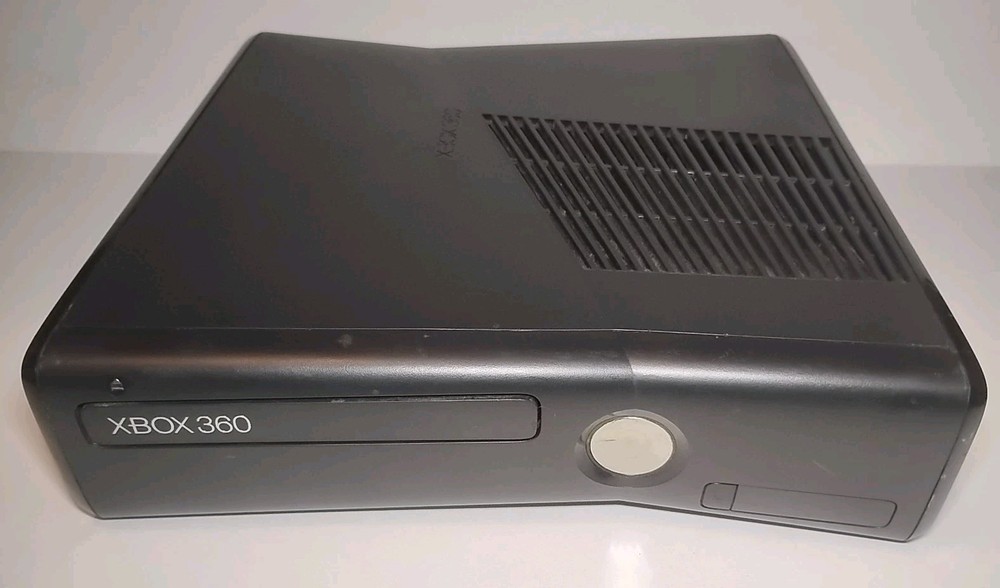 Working Xbox 360 S Console Gaming System Only Matte Black 1439 Microsoft 2