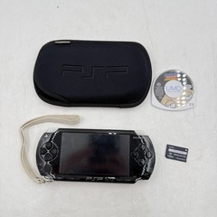 Sony PlayStation Portable PSP Console – Black (PSP-1001K) Tested W/32mb Mem Card