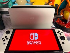 Nintendo Switch OLED Handheld Console – 64GB – Very Nice Shape For Being Used