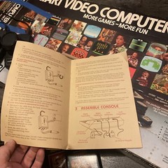 Atari Video Computer System CX2600A, MODERN TV Connect Coaxial ADAP Tested
