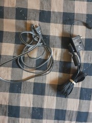 Sony Playstation Console / Untested / Power & AV Cables Included / Grey