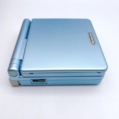Nintendo Game Boy Advance SP AGS-001 Azurite Blue Console Rare Collectible