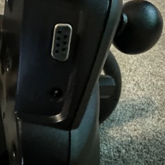 PS2 PS3 Compatible Controller Logitech GT Force Pro Wheel ￼Only With Cord ￼used