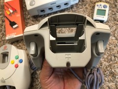 Sega Dreamcast Console System HKT-3020 With 2 Controllers & Memory Card TESTED!