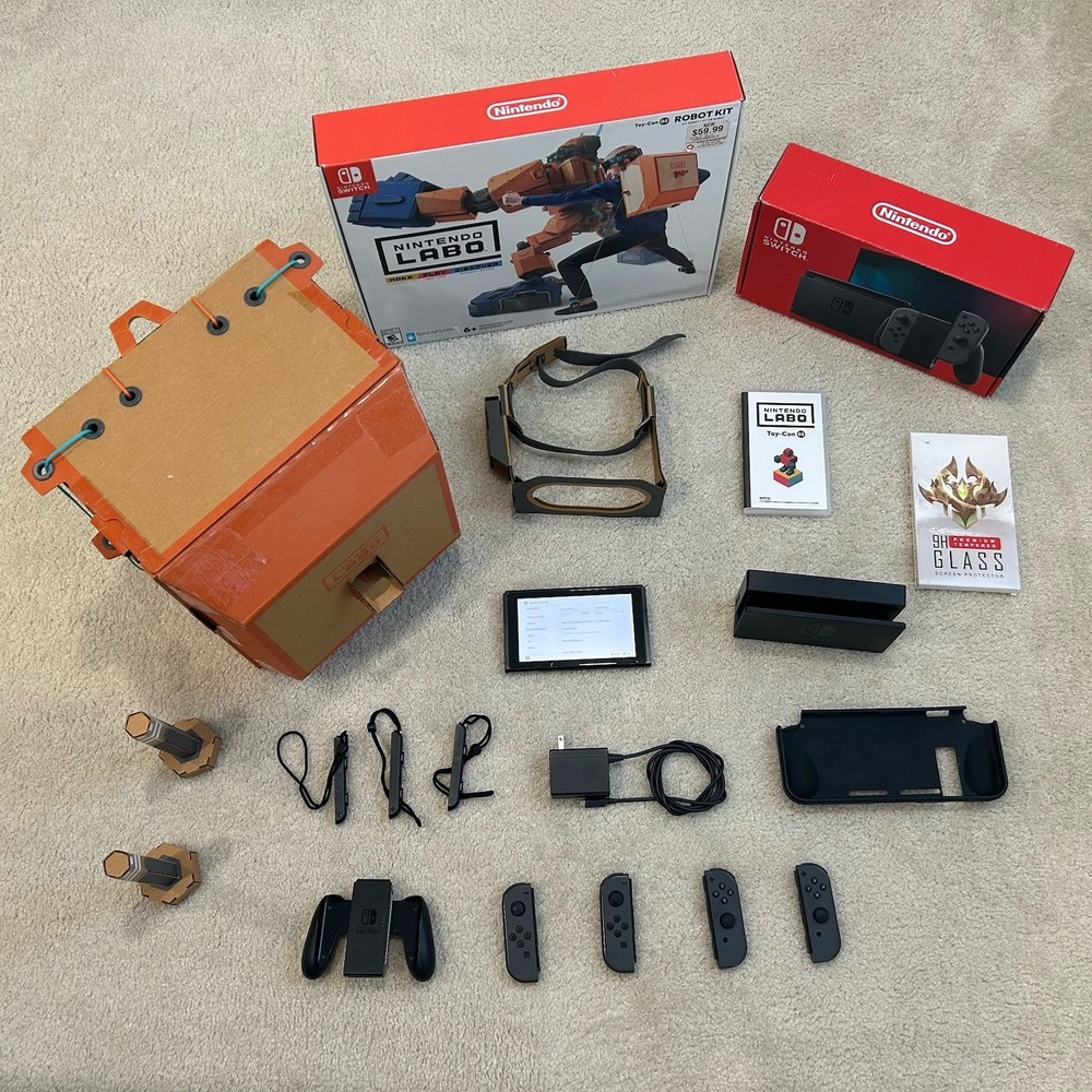 Nintendo Switch Console with Extras