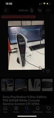 PS5 Sony PlayStation 5 Console Disc Version!