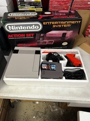 Nintendo NES Action Set Console – Complete In Box – Tested – Authentic – Clean!