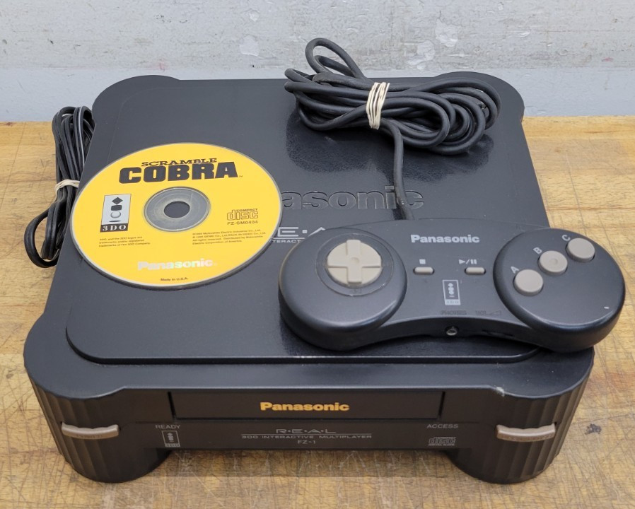 Vintage Panasonic 3DO Console (FZ-1) With Controller and Game – TESTED WORKS