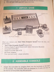 VINTAGE ATARI COMPUTER VIDEO SYSTEM MODEL CX-2600U