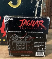 Vtg Atari Jaguar Console & Controller Box CIB Cybermorph Game Bundle Works