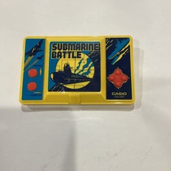 1985 VINTAGE CASIO SUBMARINE BATTLE CG-330 LCD SCREEN PORTABLE HANDHELD GAME