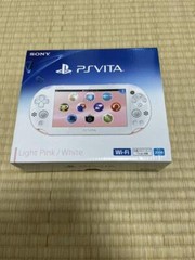 PS Vita Light Pink White PCH 2000 ZA19 Box Console Charger Sony PS Vita Slim JP