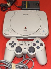 Sony Playstation PSone Slim Console Bundle PS w/Controller & Power Cord READ
