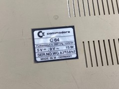 Commodore C64C Personal Computer System Game Vintage NTSC Boxed