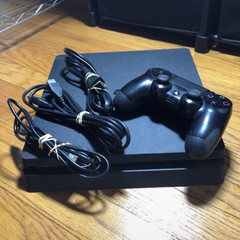 Sony PS4 Slim 1TB 1080p Black Console CUH-2215B w/ DualShock 4 & Cables