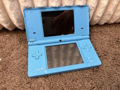 Nintendo DSi Blue Handheld Console Wi-Fi NTSC-U/C 256MB MPN TWL-001