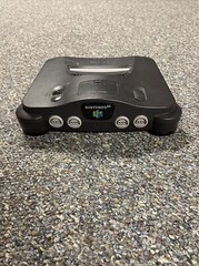 Nintendo 64 System 8 MB Home Console – Charcoal Gray With 2 Controllers