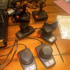 Atari CX-2600 Heavy Sixer Video Console Sunnyvale USA Games & Controllers Tested