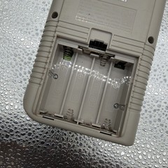 Nintendo Game Boy With Hard Plastic Case Light Boy Battery & Cleaner Not Tested