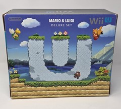 💥 Nintendo Wii U Mario & Luigi Bros Deluxe Set 32GB Console Box System US STOC