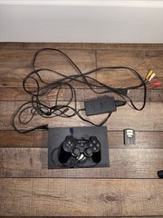 PS2 Slim Memory Card, Controller, Ac Adaptor, video Cables Doesn’t Read Disks