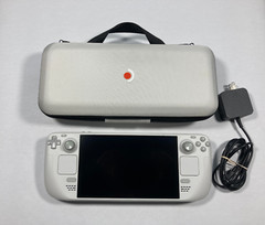 Valve Steam Deck OLED Limited White Edition 1TB Handheld Console with Case