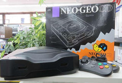 NEOGEO CD Top Loading Console with Controller Boxed Working Tested Japan