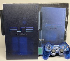 Sony PlayStation 2 BB Pack Midnight Blue 1T HD, Console Boxed