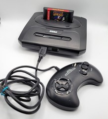 Sega Genesis 2 Console Bundle Model MK-1631 8 Games Double Dragon Sonic NBA Jam