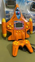 Electronic game tornado fighter plane LCD game Sun Top Saudi سن توب السعودي