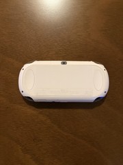 Sony PS Vita PCH-1000 OLED Crystal White Japanese Import w/ OEM Charger Tested
