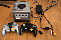 Nintendo GameCube Console – Silver – Gameboy Player (No Disc) – Great Condition