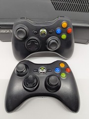Xbox 360 Slim 4gb Internal Bundle Fully Restored with 2 Games and 2 Controllers