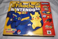 Pokemon Pikachu Nintendo 64 Console System TRU N64 NEW