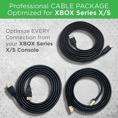 Optimized Cable Package Compatible with Xbox Serie