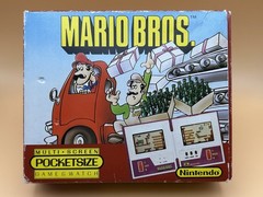 Nintendo Game & Watch Pocketsize MARIO BROS. MW-56 1983 With Box