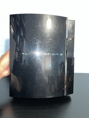 Sony PS3 Backward Compatible 80GB Model CECHE01MG Metal Gear Solid 4 Box No Game