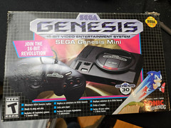 Sega Genesis Mini 16 Bit Console 42 Games 30 Year Anniversary Sonic Plug N Play