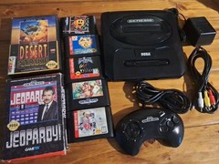 Sega Genesis Model 2 Console W Controller & Games Bundle Tested Excellent Condit