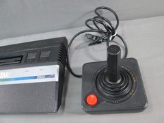 Atari 2600 JUNIOR CONSOLE w/ Controllers & Extras TESTED Vintage 1986 JR #2