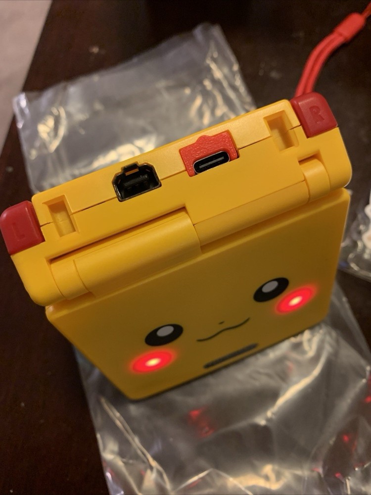 Additional Customization For GBA Sp – USB-C Port