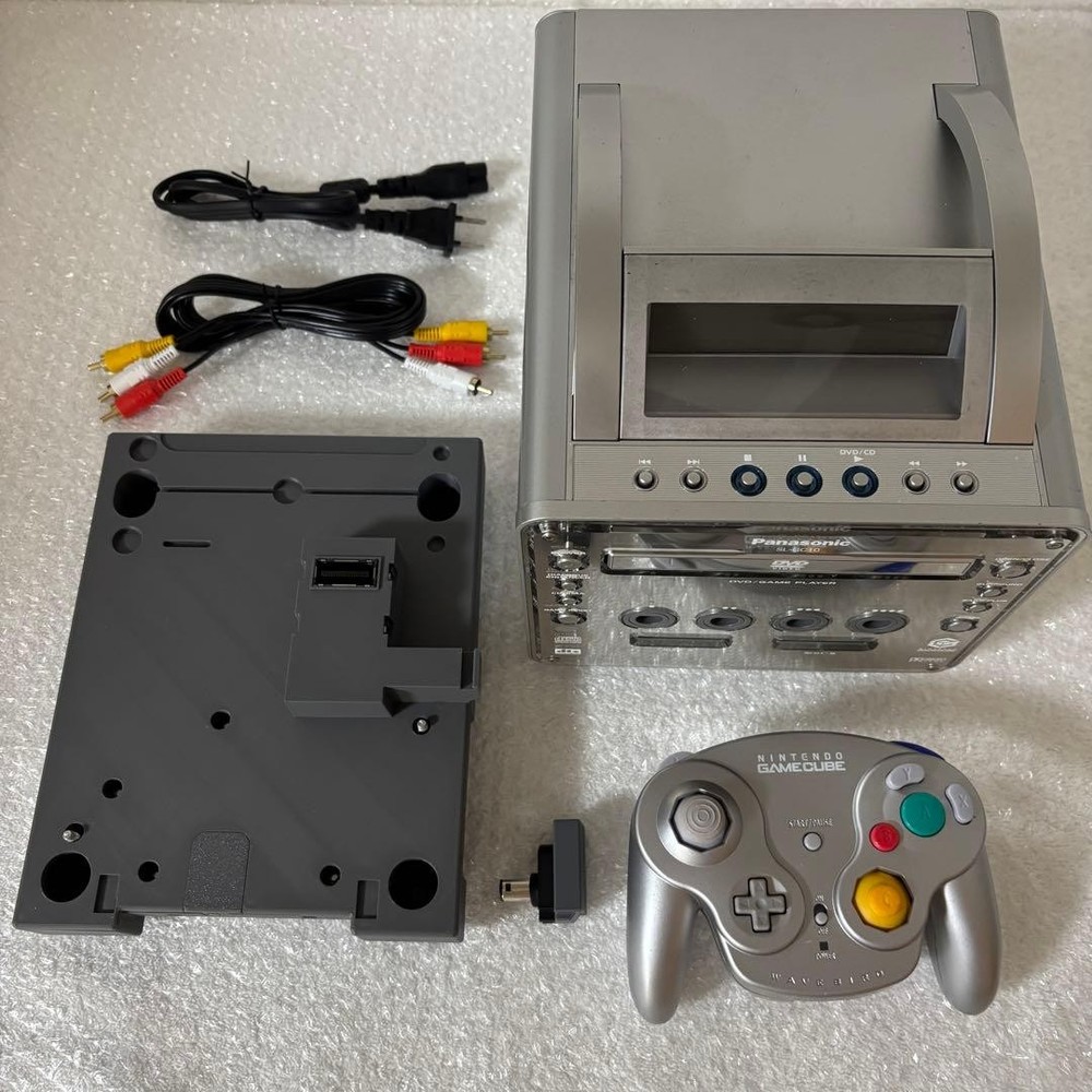 Panasonic Q SL-GC10 Gamecube console US/JP GCQ DVD Game Players silver