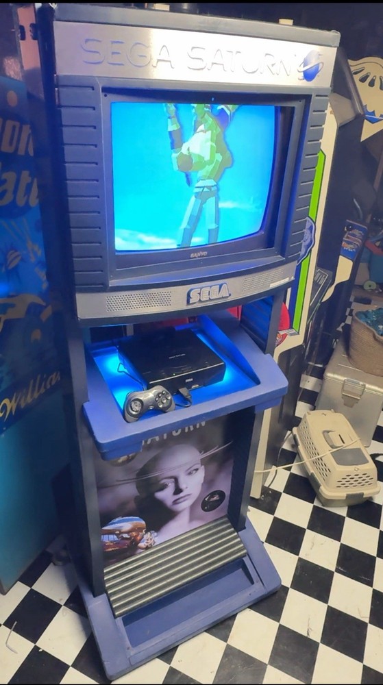 Sega Saturn “Head For Saturn” Retail Demo Kiosk – Toys R Us